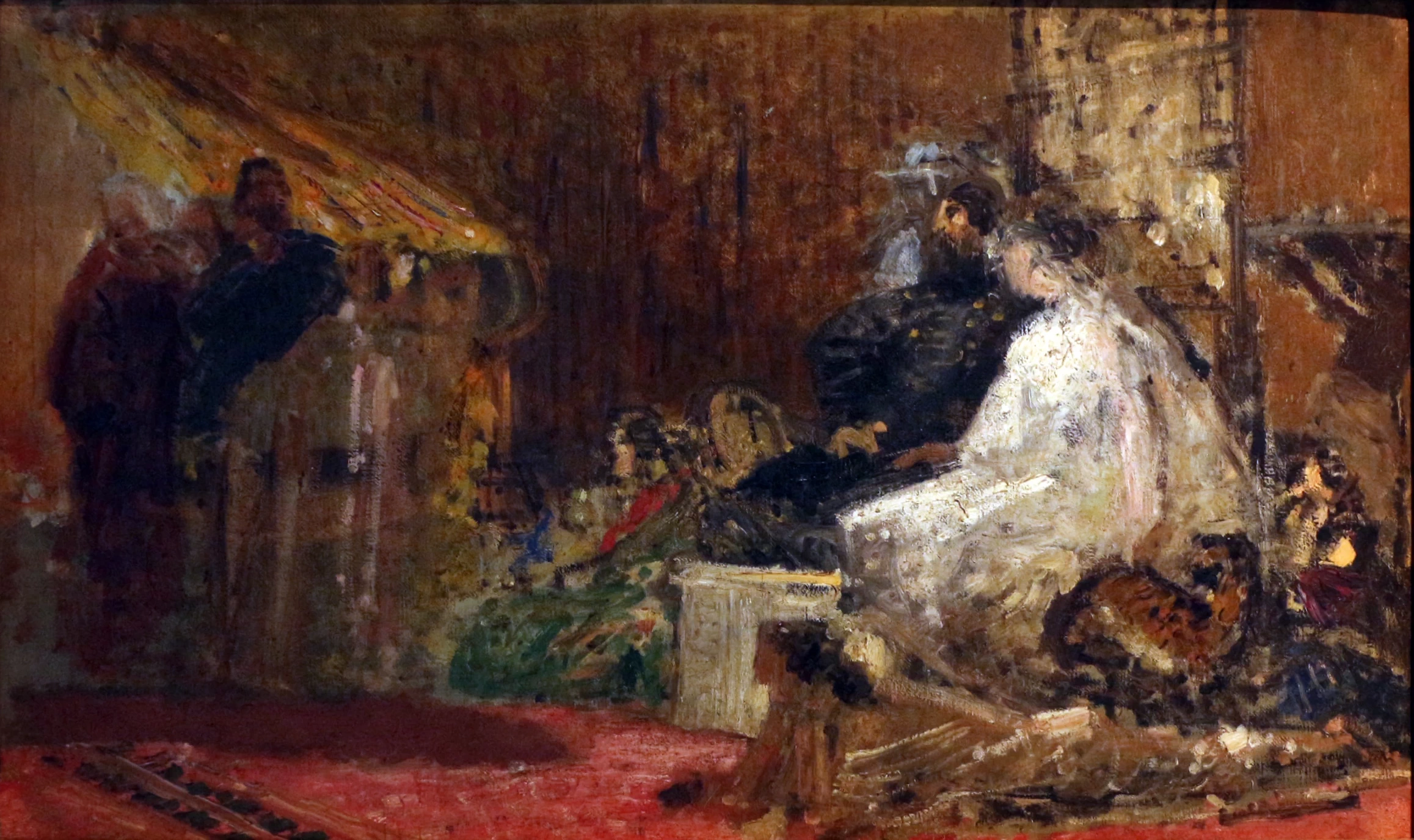 Marco Polo presentato da suo padre a Cubilai gran khan dei Tartari - Galleria Nazionale d’Arte Moderna, Roma